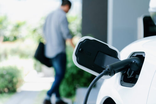 Electric vehicle charging station installation in Glendale, AZ