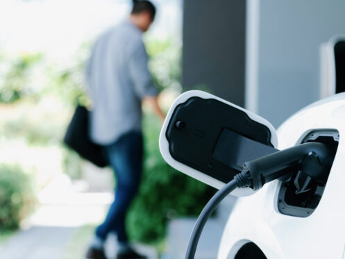 Electric vehicle charging station installation in Glendale, AZ