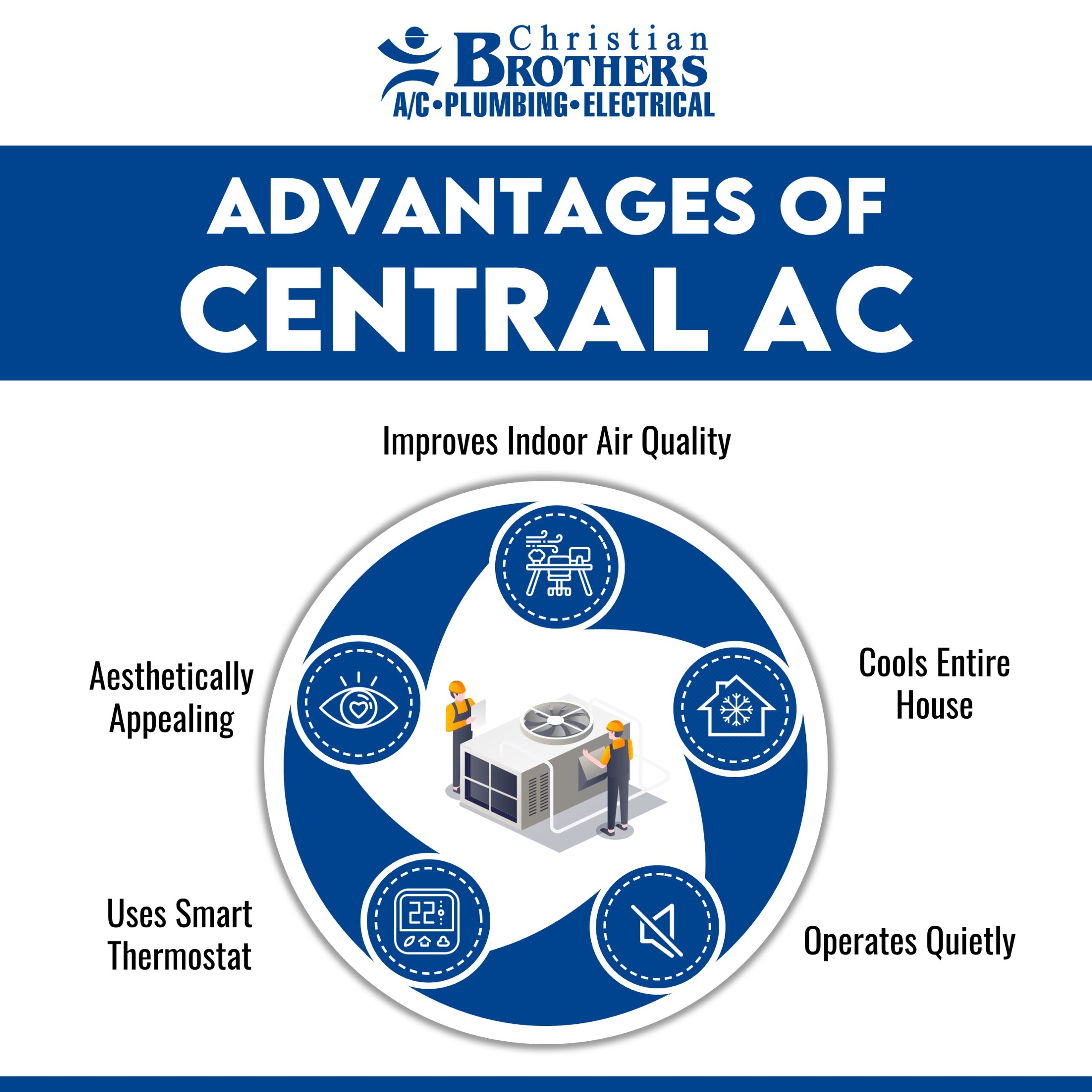 advantages of central ac